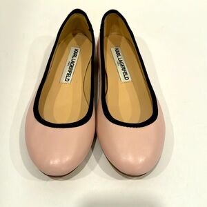 Karl Lagerfeld Loafers Pink Flats Size 6.5 Excellent condition